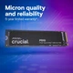 Накопичувач SSD M.2 1TB PCIe 5.0 P510 Crucial (2000003389582) - зображення 6