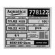 Насос центробежный 1.1кВт H 127(98)м Q 55(35)л/мин Ø105мм mid AQUATICA 4QJD3-18-1.1 (778125) - изображение 18