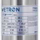 Вихровий насос 1.1кВт H 98(39)м Q 45(30)л/хв Ø96мм 10м кабелю WETRON (4SKmw150M) (778332) - зображення 5