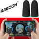Игровые напальчники 2 пары для игр на телефоне, смартфоне Rakoon-2 Мобильные напальчники для сенсорных экранов - изображение 4
