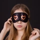 Маска для сна Горящие сердца One size Maski karnaval - изображение 2