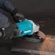 Makita Шліфмашина кутова Makita GA9090N 230мм 2200Вт 6600об/хв 7.4кг - зображення 7