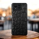 Шкіряна накладка Stenk Reptile Cover для ASUS ZenFone 11 Ultra Чорна (76939) - зображення 1