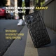 Кожаная накладка Stenk Reptile Cover для Motorola Moto G86 Power Черный (79739) - изображение 4