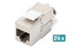 Digitus Патч-панель CАТ 6А STP, 19", 1U, 24 порта, модульная - изображение 6