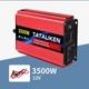 Інвертор Tataliken 3500W, 12V, 220V 50Hz чиста синусоїда (розетка EU) для котла, холодильника - изображение 3