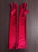 Оксамитові довгі рукавички honey fashion accessories xs/s/m малиновий (30к005) - изображение 8