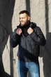 Демисезонная куртки большого размера от производителя UF-Fashion 123 - (двл) 66 темно-синий - изображение 3