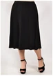 Женская юбка большого размера UF-Fashion МА-21393 52 черный - изображение 1