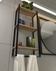 Настенная полка в стиле лофт EcoLoft Мери DSP-1418-1 Дуб Аппалачи - изображение 3