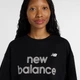 Жіноча чорна футболка New Balance Jersey Graphic 34 (XS) (WT61L713BK) - зображення 4