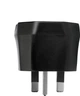 Адаптер для розетки ESSAGER Global Universal Adapter UK Male to EU Female Black (ECTZH-YCC01-Z) - изображение 3