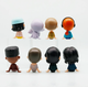 Набор фигурок Очень странные дела Одиннадцать Демогоргон Stranger Things Eleven Demogorgon 8 шт 6 см - изображение 4