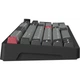 Клавіатура GamePro Asgard Drakkar Keychron Super Red Switch Wireless/Bluetooth/USB UA Black (MK305BK) - зображення 3