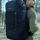 Легкий походный, туристический рюкзак с дождевиком 45L темно-синий Adventuridge (2000003461400) - изображение 1