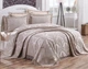 Покрывало с наволочками Diana Beige 240 x 260 см Gardines (2000003436842) - изображение 1