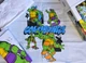 Підлітковий комплект Disney Ninja Turtles Four Ранфорс / простирадло на резинці Tac (2000003437733) - зображення 4