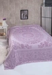 Велюрове покривало Odesa Lilac 200×220 см Belizza 000345062 - зображення 1
