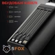 Зовнішній акумулятор повербанк power bank УМБ батарея Powerway PD50 50000mAh |2USB/2Type-C, 22.5W/3A, PD/QC, Ліхтарик| зі вбудованими кабелями USB-A / USB-C / Micro-USB / Lightning Black - зображення 6