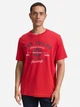 Футболка хлопковая длинная мужская Tom Tailor 1037735-12830 M Samba Red с принтом (4069402342787) - изображение 1