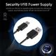 GPS HUD дисплей швидкості AMHVMU M2 для авто, проекція на лобове скло, USB 5V - зображення 5
