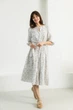 Жіноча літня сукня з мусліну з квітковим принтом Seventeen S-M Айворі (слонова кістка) (2000000193335) - зображення 1