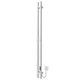 Рушникосушка електрична HEATPRO Kirin P2 1500x75 вуглецева сталь (Білий) ( BH-KR1500752E.W ) - зображення 2