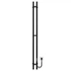 Рушникосушка електрична HEATPRO Kirin P2 1400x75 вуглецева сталь (Чорний) ( BH-KR1400752E.B ) - зображення 1