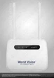 4G Wi-Fi роутер под SIM-карту World Vision 4G CONNECT MINI 2 + 2 антенны 7 дБи (Скорость 150 Мбит/с, 2 выхода под антенну, до 32 устройств, адаптер питания от Павербанка DC-USB, для Киевстар/Vodafone/Lifecell) - изображение 3