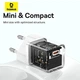 Мережевий зарядний пристрій Baseus GaN5 Mini 30W Type-C швидка зарядка QC3.0/PD3.0 + кабель Type-C to Type-C 1m (P10110902213-00) White - зображення 8