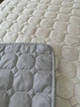 Покривало стьобане з подушками Cappone 220x240 см Бежеве - зображення 3