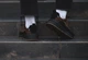 Кроссовки Мужские Стаф Черно-коричневые Светоотражающие Спортивные Staff Black & Brown Reflective 41 (382436) - изображение 3