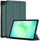 Чехол Slim Smart Cover с подставкой и автосном для Samsung Galaxy Tab A11 Plus 5G 11" / Tab A11+ Wi-Fi 11" (Темно-зелёный) - изображение 1