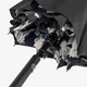 Зонт женский трость Fulton L754-028148 Bloomsbury-2 — Полуавтомат, двойной купол, принт Цветы, каучуковая ручка, Черный - изображение 8