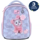 Рюкзак шкільний Kite 555S Studio Pets для дівчинки Сірий 36.5x27x15.5см 14 л Ортопедичний каркасний 1-4 клас (SP26-555S) - зображення 2