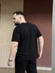 Футболка мужская Intruder Loud плотная прямого свободного кроя с круглым вырезом черная/2XL-3XL - изображение 3