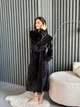Женский халат с капюшоном Black Diamond, черный L/XL VELP10/1 - изображение 1