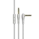 Кабель AUX HOCO UPA15 + Микрофон 2 pin (1М) (серый) - изображение 1