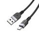 Кабель USB Hoco X109, USB to Type-C, 3А, 3m, black - зображення 2