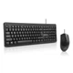 Комплект (клавиатура, мышь) REAL-EL Standard 504 Kit Black (EL123100037) - изображение 8
