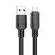 Кабель USB Borofone BX81, USB to MicroUSB, 2.4А, 1m, черный - изображение 1