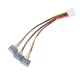 Переходник адаптер IDE Molex 4Pin Male to SATAx3 Female Splitter Cable 1 to 3 Extend PC Computer Hard Disk Power - изображение 1