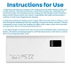 Корпус повербанка DIY Pro под пайку АКБ 2x1260110 до 20000mAh, PD 22.5W, Type-C, MicroUSВ, USB-A, Black - изображение 9