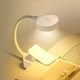 Настольная LED мини-лампа с прищепкой для чтения двухцветная, беспроводная, 2XAAA, White - изображение 7