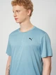 Футболка спортивная для тренировок длинная мужская Puma Train All Day Foundations 52590846 M Baltic Sea Blue (4069162169228) - изображение 4