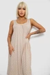 Сарафан женский в горох бежевый 257R733 AGER XXL-XXXL - изображение 2