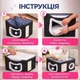 Складная лежанка-домик 3-в-1 для кошек с когтеточкой и игрушкой, мягкий 2-х уровневый домик для кота с игровым комплексом (TR71IPO) - изображение 4