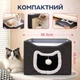 Складная лежанка-домик 3-в-1 для кошек с когтеточкой и игрушкой, мягкий 2-х уровневый домик для кота с игровым комплексом (TR71IPO) - изображение 5