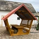 Беседка садовая 2 × 2.5 м со столом и лавками, деревянная стандарт 2 плюс - изображение 2