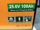 Комплект резервного питания 4кВт: инвертор Anenji ANJ-4000W 24V Wi-Fi 4кВт + аккумулятора LiFePO4 Eco-Worthy 25.6V 100Ач 2560Wh - изображение 4